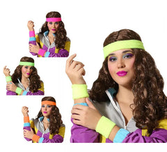 Kit bande Aeróbic PoignetsServiettesTextile dans des couleurs assorties