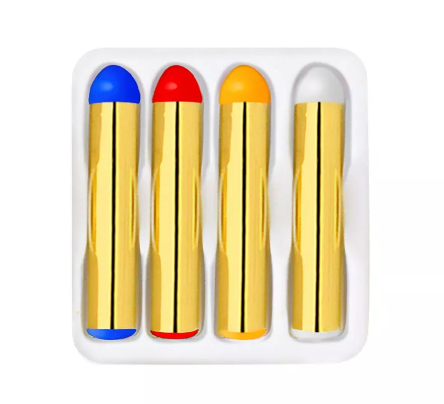 Translation missing: fr.Kit de 4 Barras Maquillaje grandes de colores de 21 ml