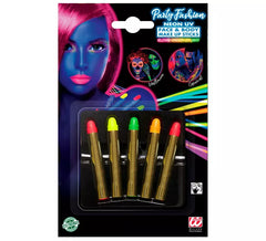 Kit de 5 bâtons de maquillage fluorescents