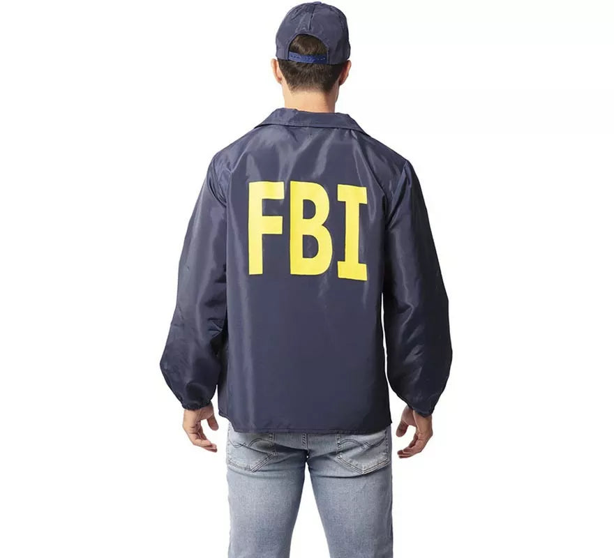 Translation missing: fr.Kit de Agente FBI adulto: Chaqueta y gorra