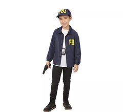 Kit Agent du FBI pour enfants : Veste et casquette