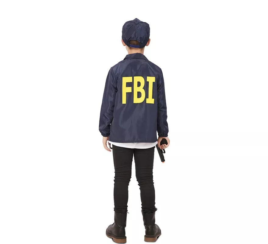 Translation missing: fr.Kit de Agente FBI infantil: Chaqueta y gorra
