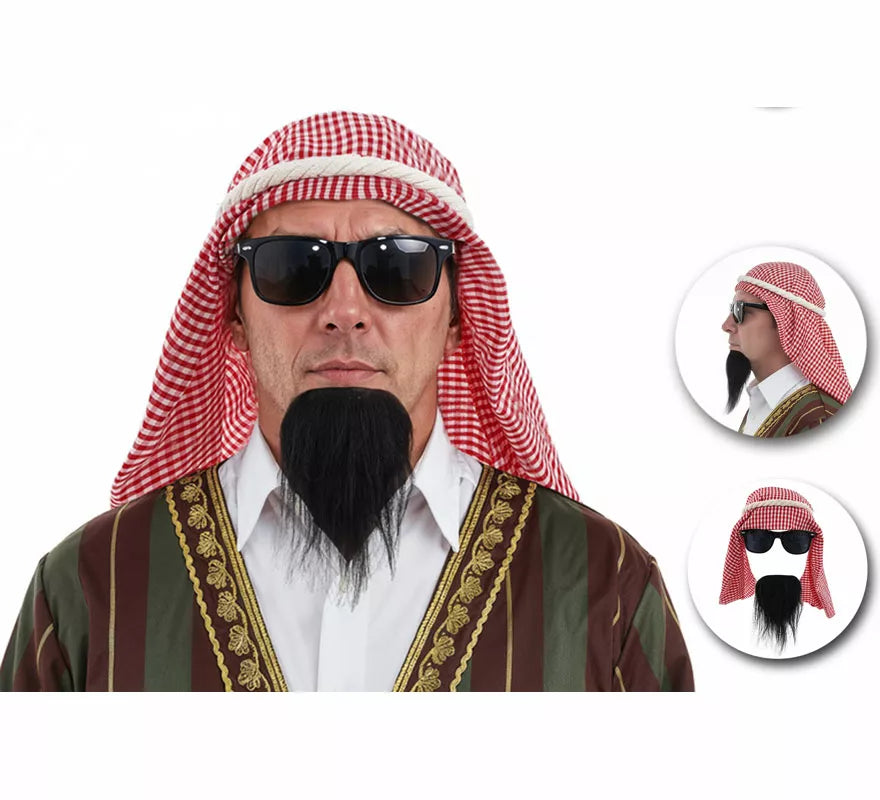 Translation missing: fr.Kit de Árabe: Barba, Gafas y Turbante
