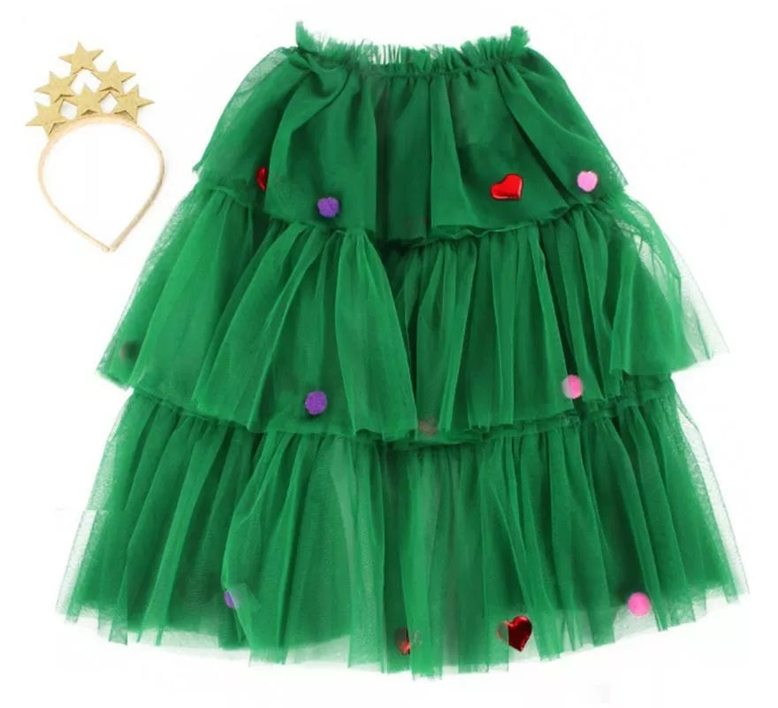 Translation missing: fr.Kit de Árbol de Navidad: Diadema y Capa de Tul de 54 cm