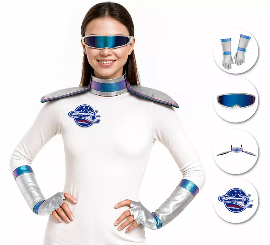 Translation missing: fr.Kit de Astronauta: Guantes, Gafas, Hombreras y Placa