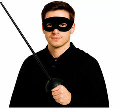 Kit de bandit : masque et épée, 62 x 5 cm, en plastique