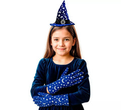 Kit Sorcière de la Lune pour enfants : bandeau et gants