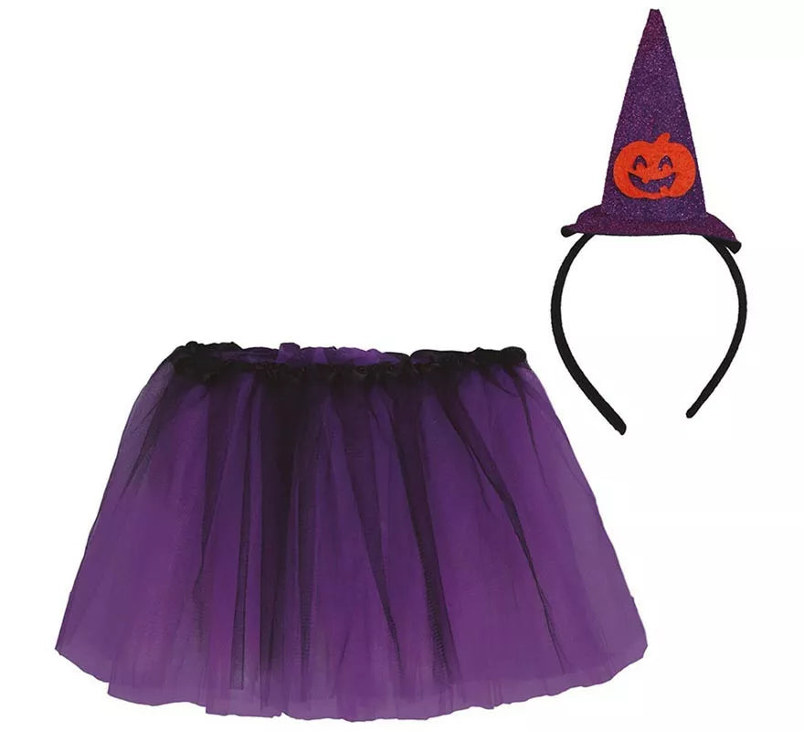 Translation missing: fr.Kit de Brujita Infantil: Tutú y Diadema 30 cm