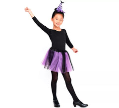 Kit Petite Sorcière fille : Tutu et Bandeau