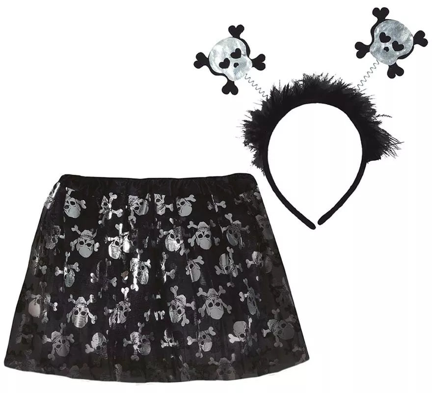 Translation missing: fr.Kit de Calaveras Infantil: Tutú y Diadema 30 cm