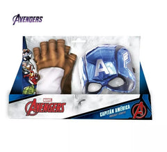 Kit Captain America enfant : gants et masque