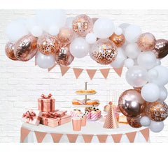 Kit Décoration Ballon Or Rose