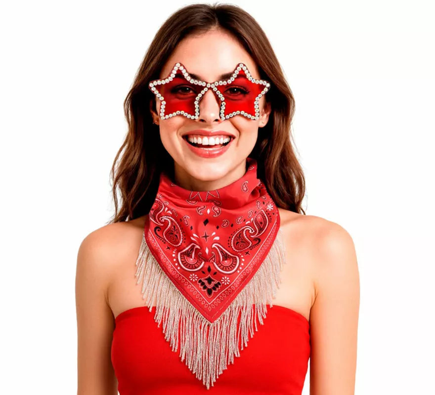 Translation missing: fr.Kit de Despedida rojo para mujer: Pañuelo y Gafas