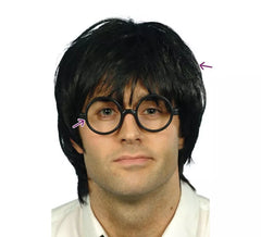 Kit étudiant ou Carles Puigdemont: perruque et lunettes