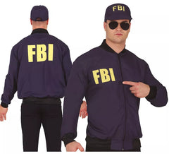 Kit FBI adulte : chapeau et veste