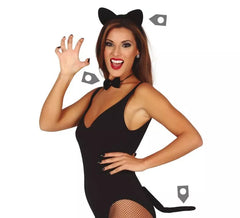 Kit Petite Chatte: Oreilles, Queue et Noeud Papillon