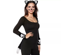 Kit chaton : bandeau, bracelets et queue