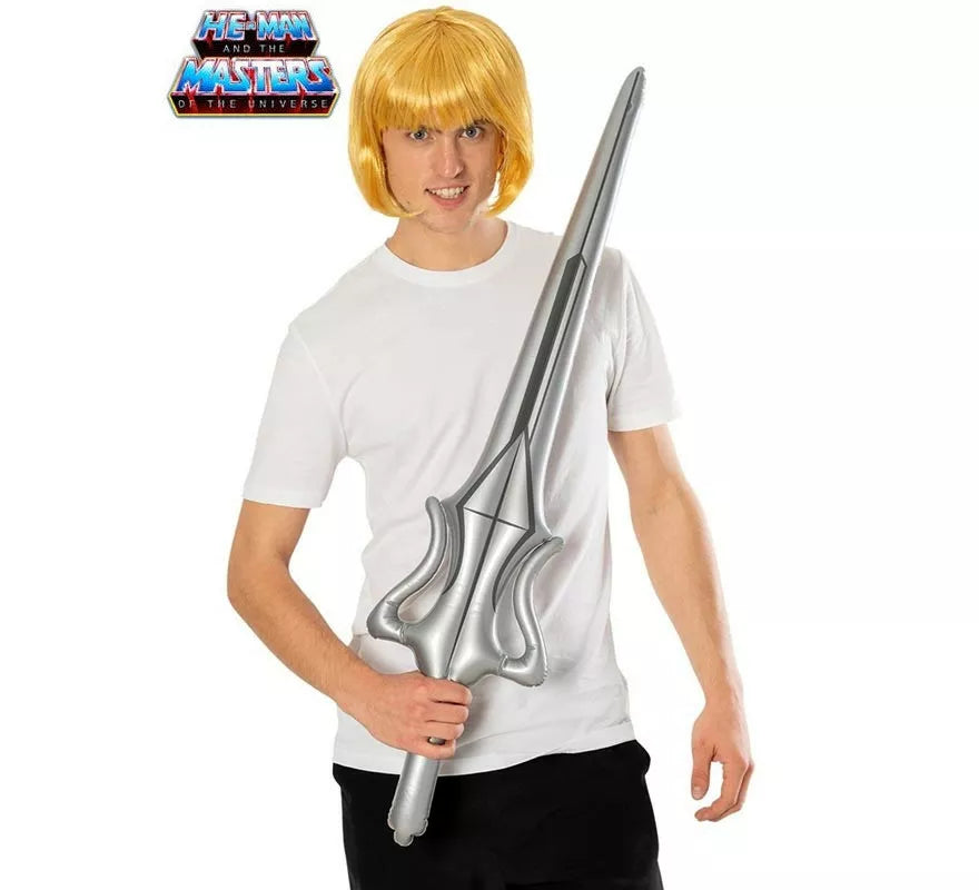 Translation missing: fr.Kit de He-Man adulto: Peluca y Espada Hinchable