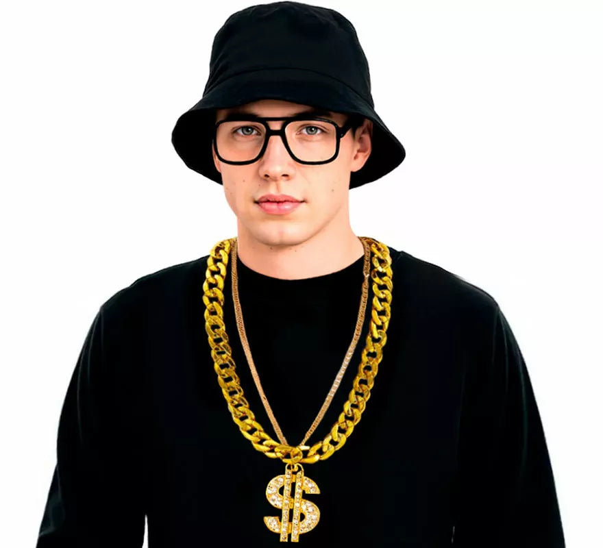 Translation missing: fr.Kit de Hip-hop: Gorro, Gafas, Collar y Colgante
