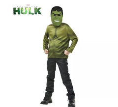 Kit Hulk pour enfants : haut et masque simulés