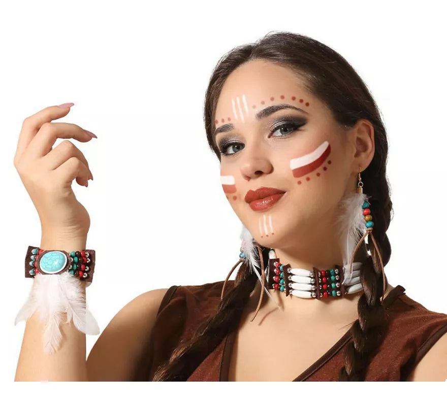 Translation missing: fr.Kit de India: Pendientes, Collar y Pulsera