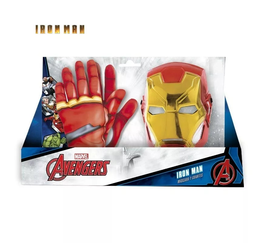 Translation missing: fr.Kit de Iron Man infantil: Guantes y Máscara