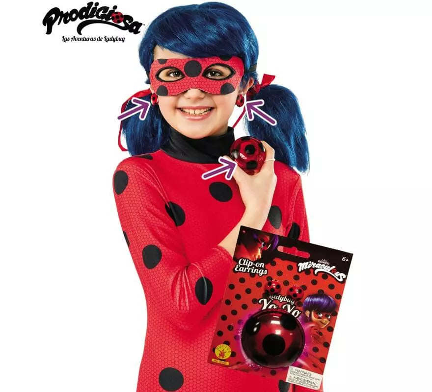 Translation missing: fr.Kit de Ladybug: Yo-Yo y Pendientes