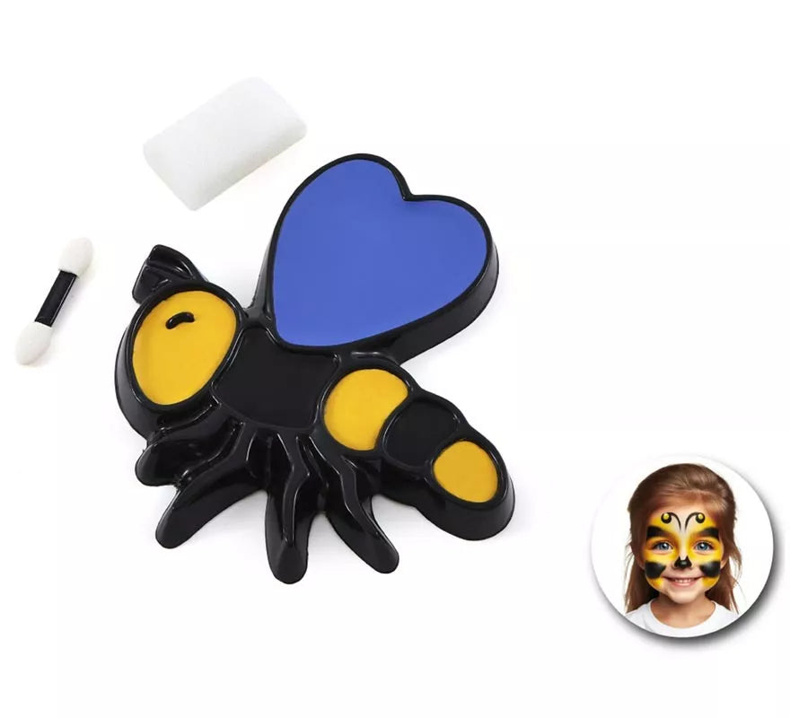 Translation missing: fr.Kit de Maquillaje abeja: Esponja, brocha y paleta de colores