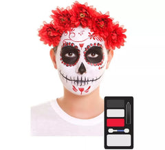 Pack de Maquillage Squelette Dia de los Muertos