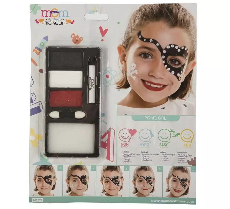 Translation missing: fr.Kit de Maquillaje de Pirata niña