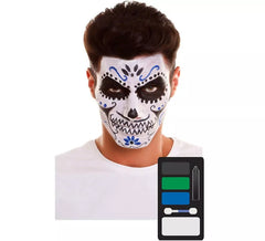 Pack de Maquillage Squelette Dia de los Muertos