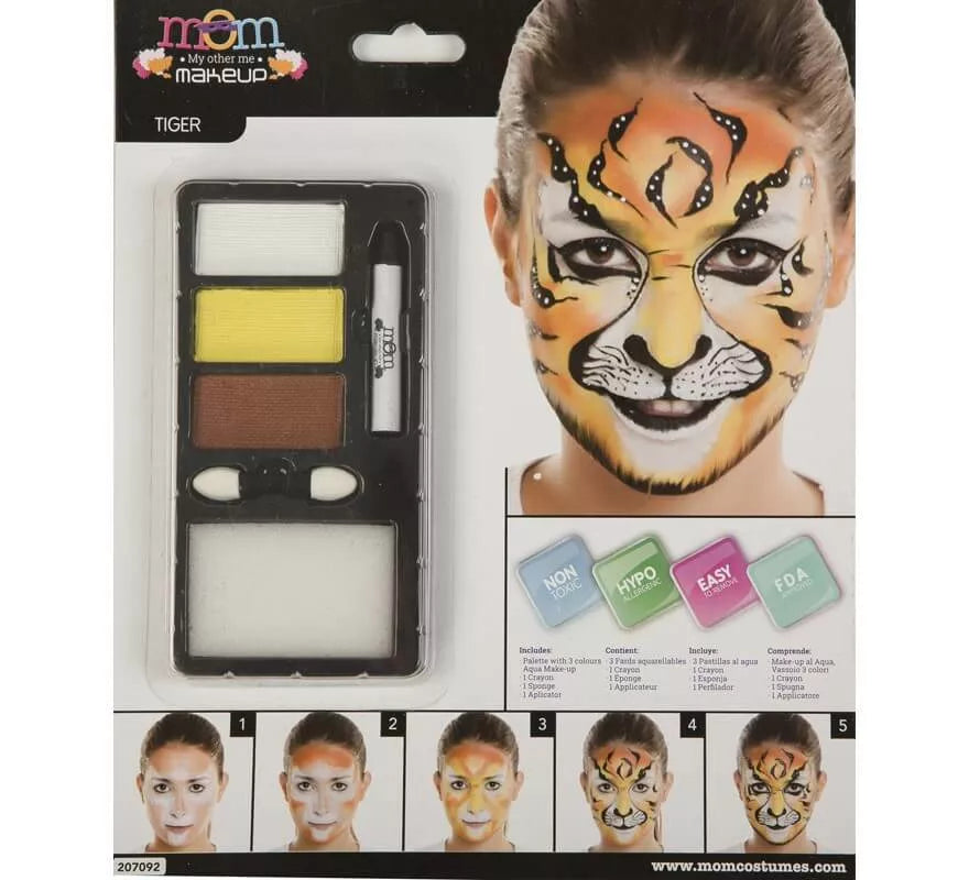 Translation missing: fr.Kit de Maquillaje de Tigre adulto