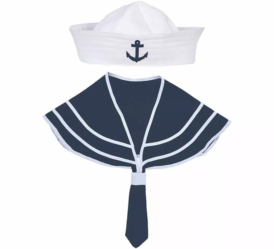 Translation missing: fr.Kit de Marinero para adultos: Gorro y Cuello