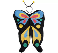 Kit de Papillon Noire: Ailes et diadème