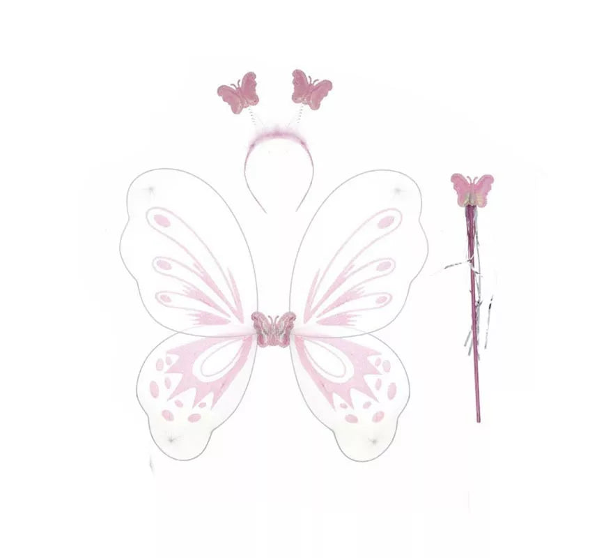 Translation missing: fr.Kit de Mariposa púrpura: Diadema, Alas y Varita