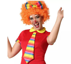 Clown Multicolor Kit: Tie et Tiara boucle