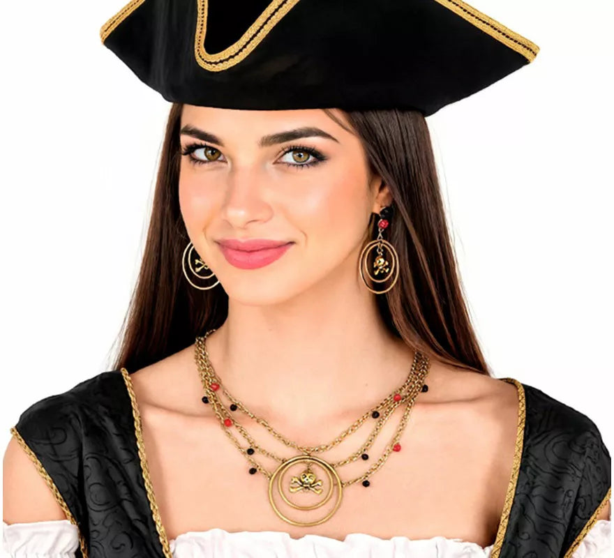 Translation missing: fr.Kit de Pendientes y Collar Pirata
