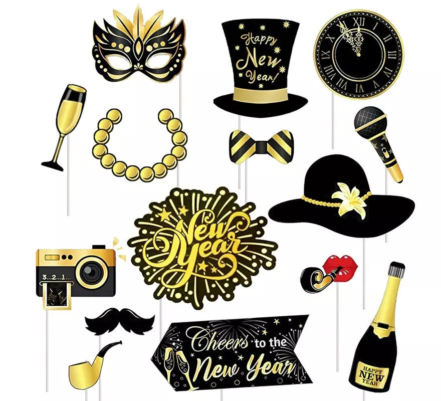 Translation missing: fr.Kit de Photocall Happy New Year