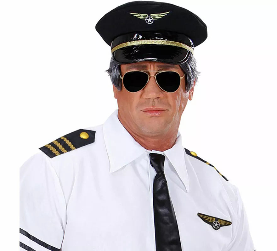 Translation missing: fr.Kit de Pilota para adultos: Gafas, Hombreras y Broche
