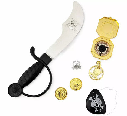 Kit de Pirata con Espada de plástico en modelos surtidos