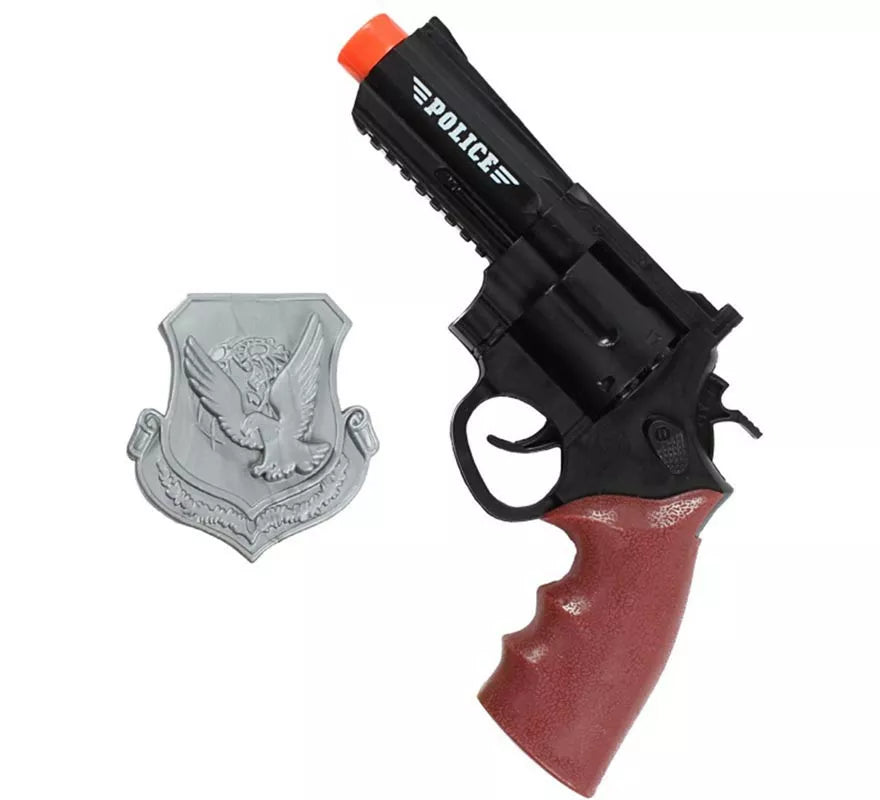 Translation missing: fr.Kit de Policía clásico: Pistola de juguete y Placa