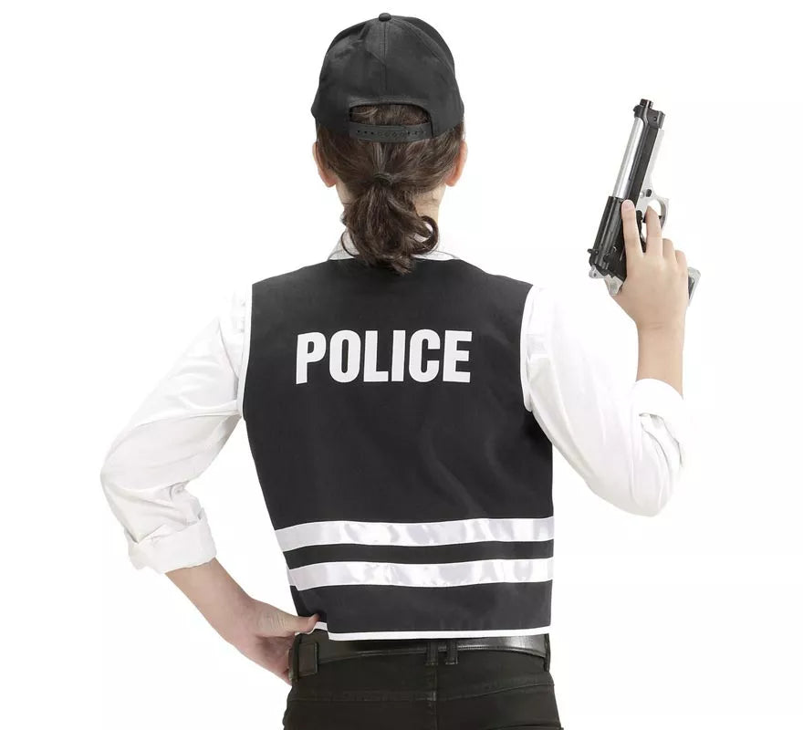 Translation missing: fr.Kit de Policía inglés infantil: Gorro y chaleco