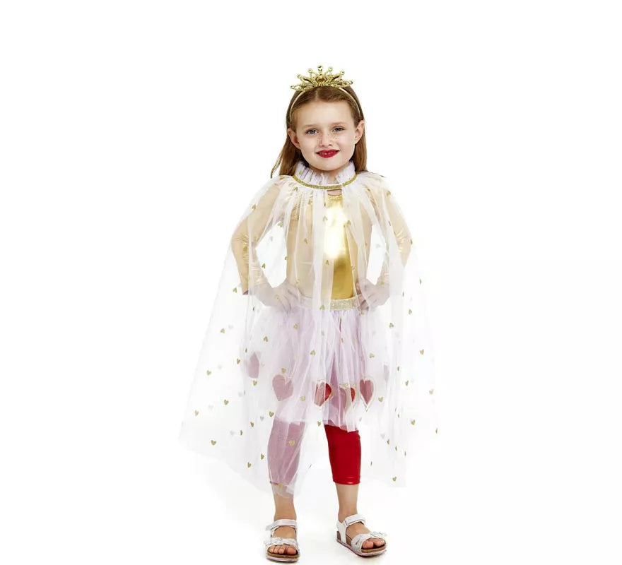 Translation missing: fr.Kit de Princesa Corazones infantil: Tutú y capa corazón