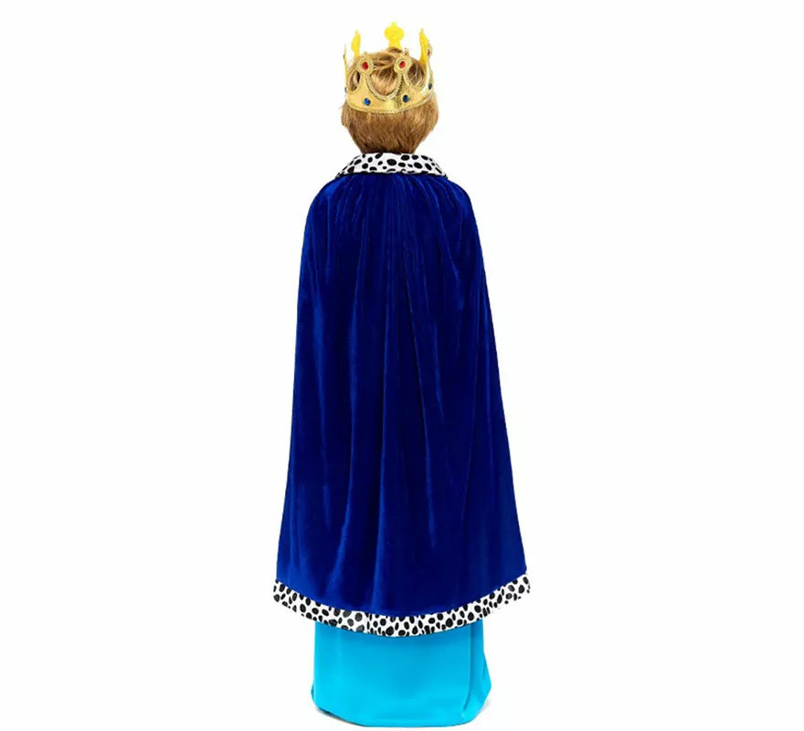 Translation missing: fr.Kit de Rey Mago azul Infantil: Capa y Corona