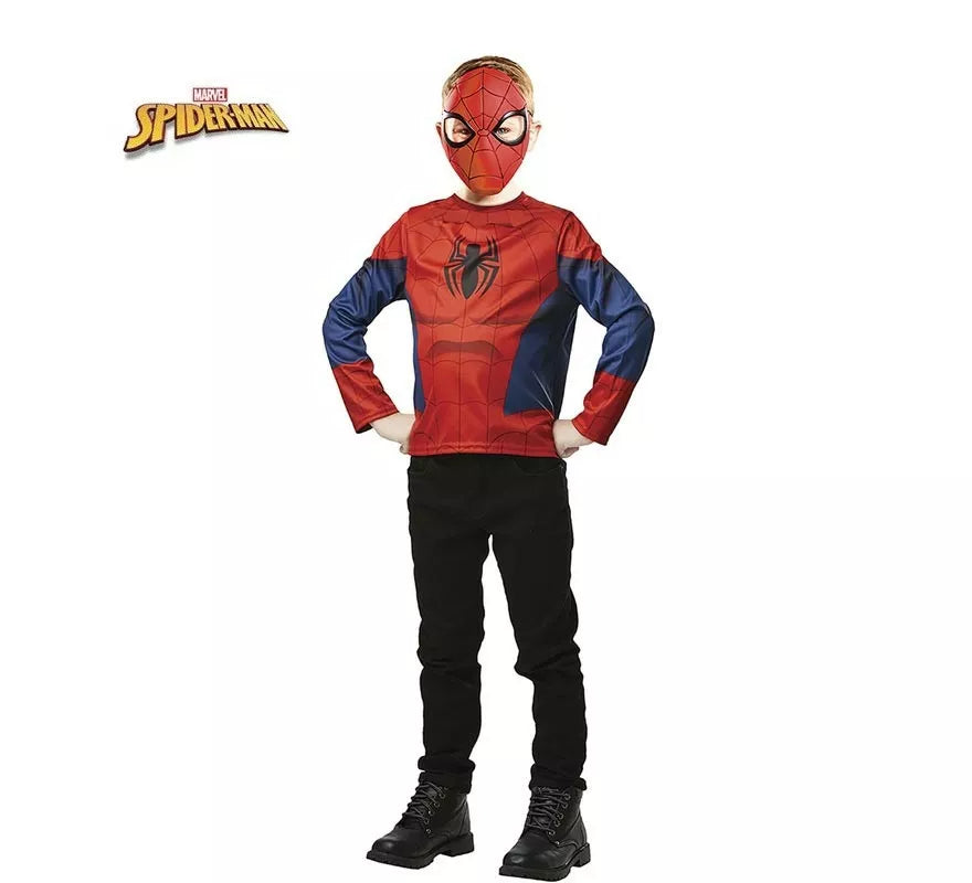 Translation missing: fr.Kit de Spiderman infantil: Top y Máscara