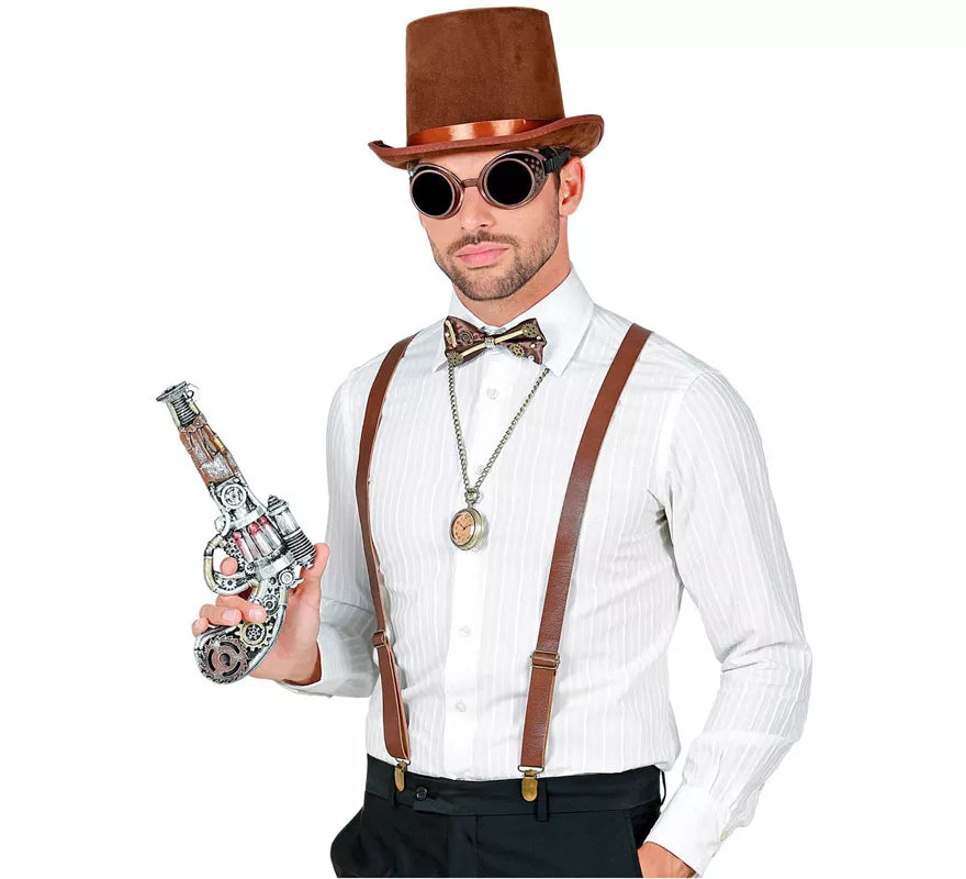 Translation missing: fr.Kit de Steampunk: Gafas, Tirantes y Corbatín
