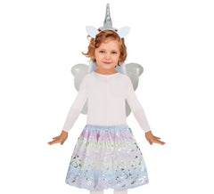 Kit Licorne Enfant : Bandeau, Ailes et Tutu