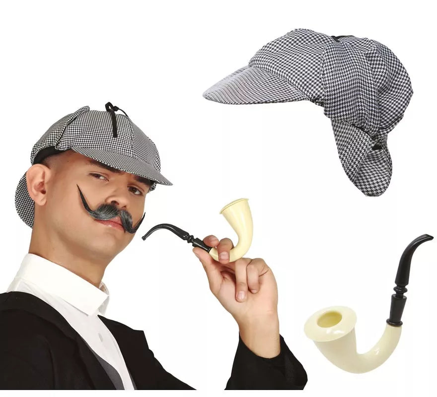 Translation missing: fr.Kit Detective: Gorra y Pipa