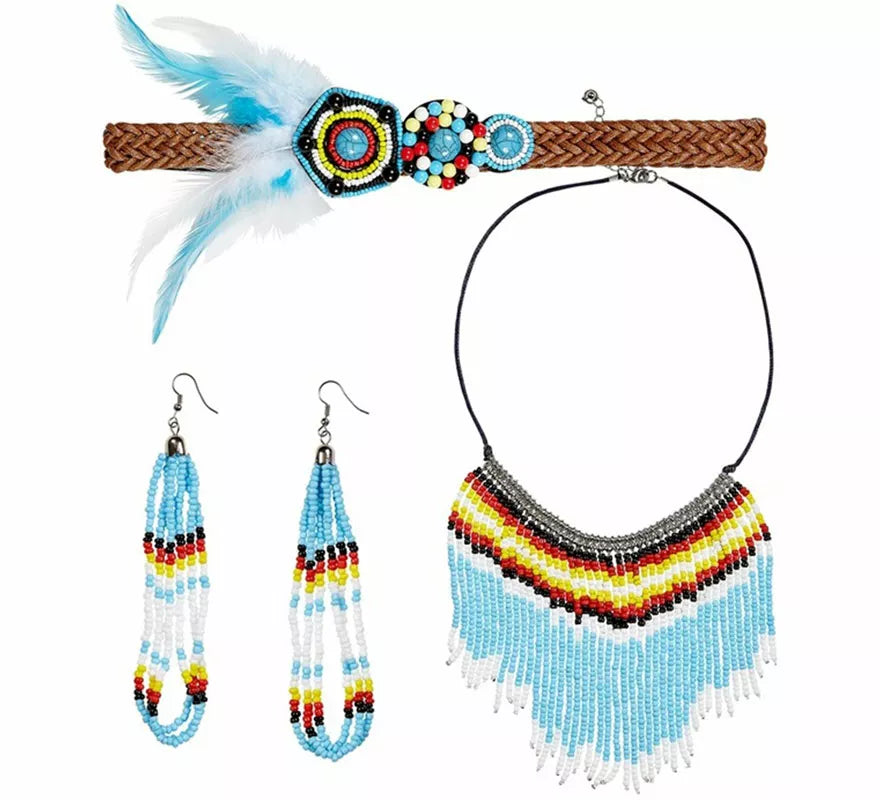 Translation missing: fr.Kit India Nativa: Collar, Pendientes y Cinta
