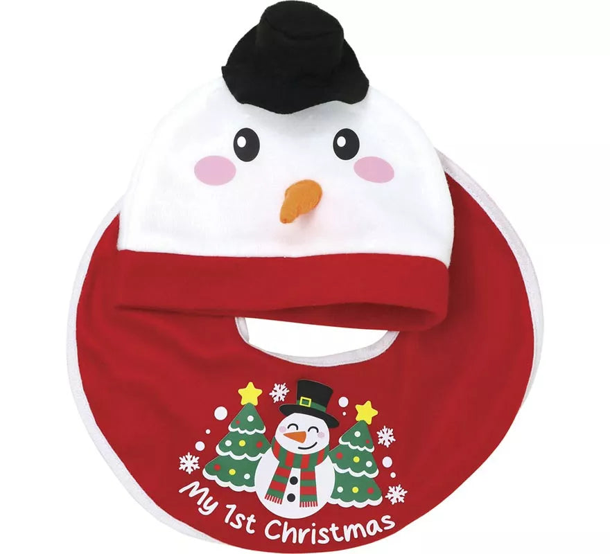 Translation missing: fr.Kit Mi Primera Navidad de Muñeco de Nieve para bebé